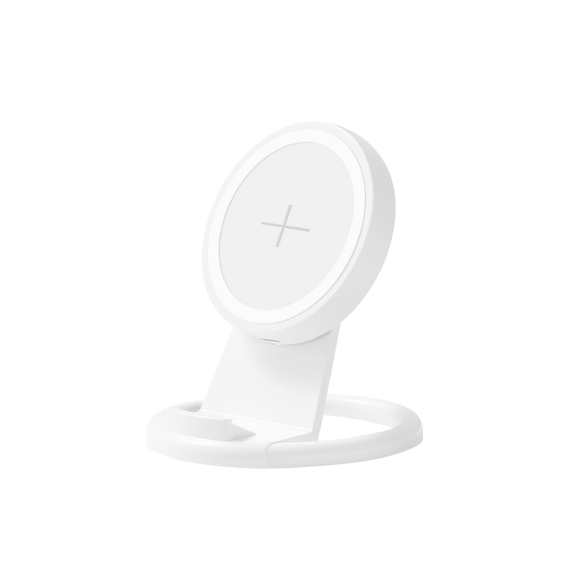 Juice Kickstand 5W Wireless Charger - White