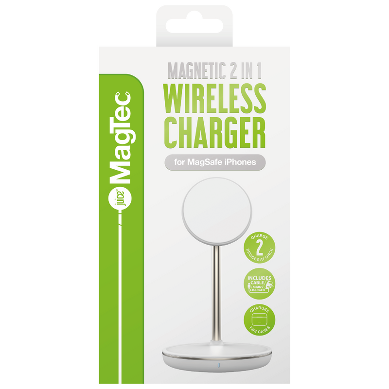 Juice MagTec 2-in-1 Wireless Charger